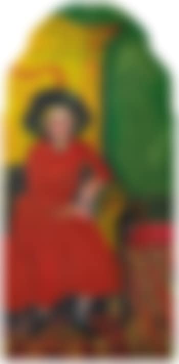 Bildnis Charlotte Cuhrt (portrait of Charlotte Cuhrt) (preview)