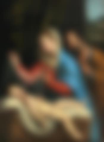 The Virgin and Saint Joseph with the sleeping Christ child (preview)