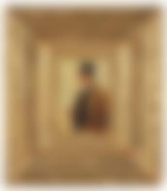 Portrait d’un homme à la canne, à mi-corps (preview)