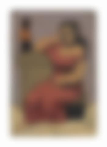 Seated Woman with Vase (preview)