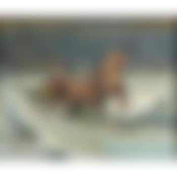 Winter Sleigh Scene (preview)