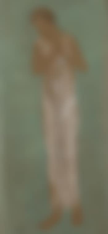 Young woman in a white dress (preview)
