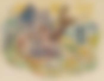 Bäuerliche Szene mit Rindern (preview)