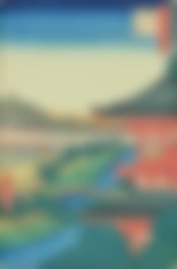 The Pagoda of Zojoji Temple at Akabane (preview)