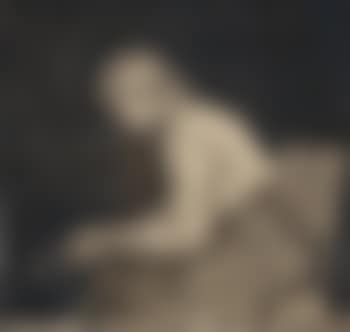 The artist's wife Eva with a rose (preview)