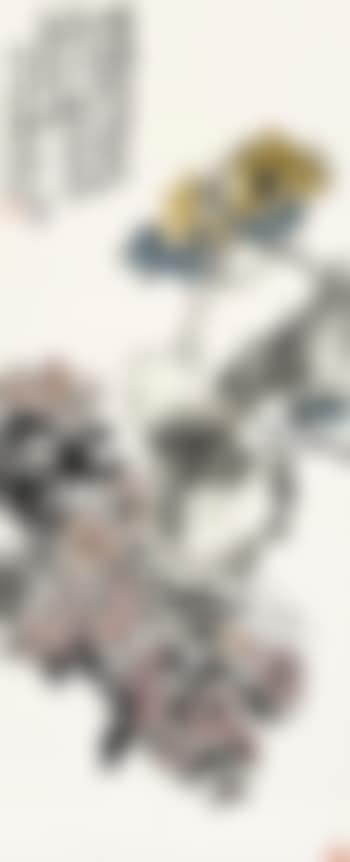 Chrysanthemums and Rock (preview)