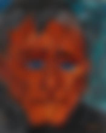 Peter P; Weibliche Figur hinter einem Wandschirm (preview)