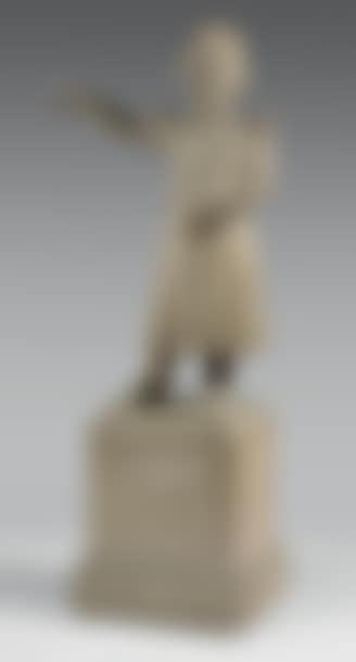 Projet de monument en plâtre patiné représentant le maréchal Mouton, Comte de Lobau, en pied (preview)
