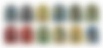 Twelve Maquettes of Stained Glass Windows for Jerusalem by Marc Chagall (preview)