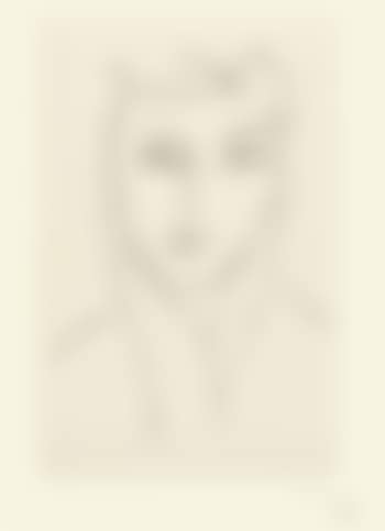 Jeune Femme Au Foulard: One Plate (preview)