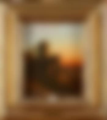Paysage animé aux ruines (preview)