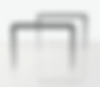 A Pair of Hammered Iron And Wood Console Tables (preview)