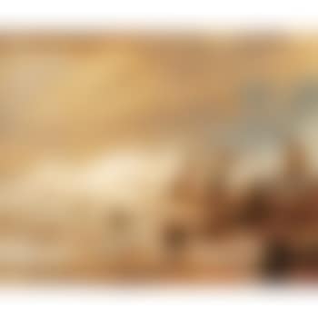Dock workers at the stormy coast (preview)