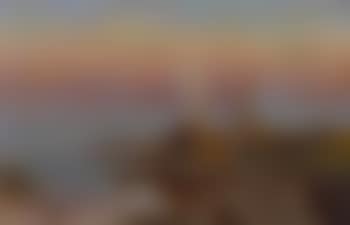 Abendliche Uferlandschaft mit Fischerhütten (preview)