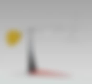 Six White Dots and Yellow on Black and Red (preview)