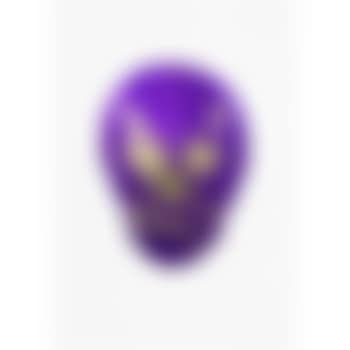 Imperial purple oriental gold skull (preview)