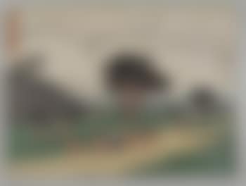 53 stations de la route du Tokaido - Shono (preview)