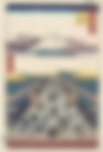 Suruga-cho, from the series One Hundred Famous Views of Edo (Meisho Edo hyakkei) (preview)