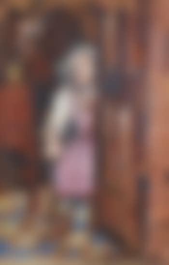 Old lady behind a door (preview)