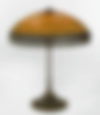 A Rare 'Parasol' Chainmail Table Lamp (preview)