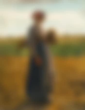 Jeune Femme Dans Les Champs (preview)