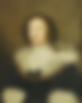 Portrait of Carew Gorges, Wife of John Crewe (1626 - 1684), Half length, wearing black with a white collar (preview)