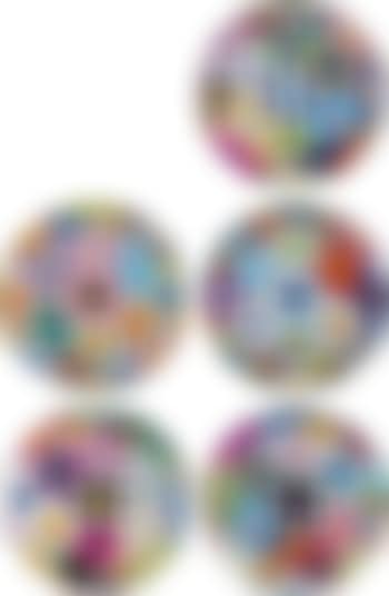 Flowerball Cosmos (3D); Flowerball Brown; Flower Ball (3-D) Kindergarten; Flower Ball (3-D) Sequoia sempervirens; and Flowerball Blood (3-D) V (preview)