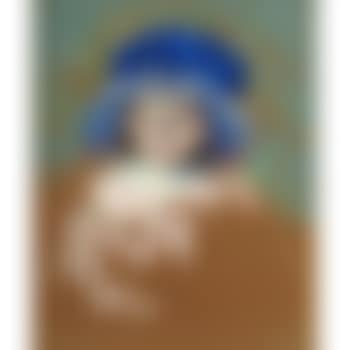 Fillette au chapeau bleu (preview)