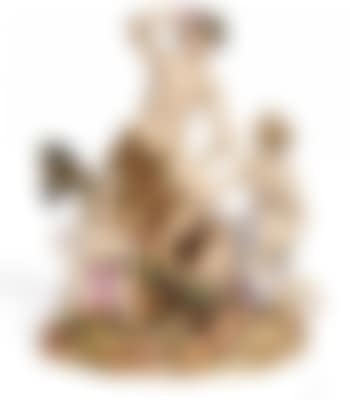 Large group of Bacchants by Ernst August Leuteritz (preview)