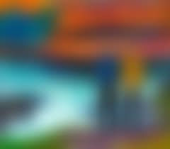 Figures by the sea, sunset (preview)