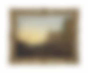 A capriccio of a Meditteranean port with the Villa Medici (preview)