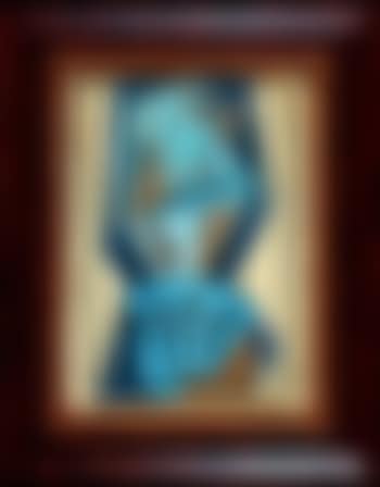 Frau in Blautönen (preview)