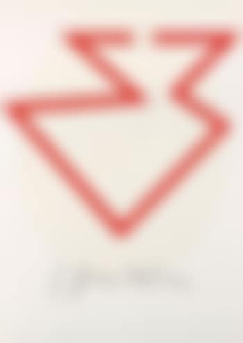 Concept spatial (ligne rouge et point blancs) (preview)