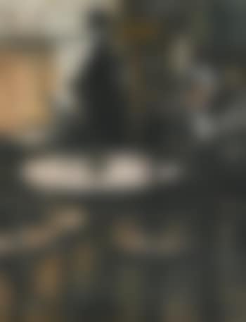 Zwei Zeitung Lesende Herren Im Café (Two Gentlemen Reading The Newspaper in A Café) (preview)