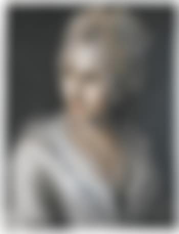 Portrait of A Young Lady with A Lace Cap and Jewelled Choker (preview)