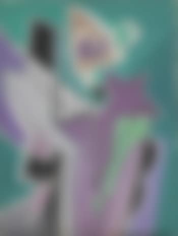 Rythme d'une danseuse au tutu violet (danseuse au tutu violet) (preview)