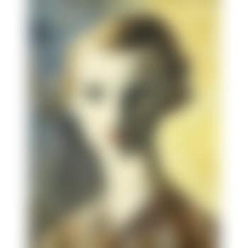 Portrait Of Peggy Bust Length Wearing Red Lipstick (preview)