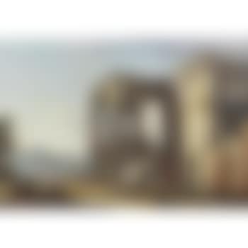 An Architectural  Capriccio with Figures Before An Arch (preview)