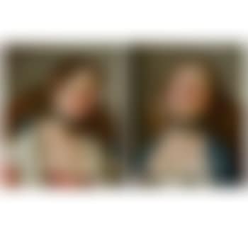 Paar Portraits junger Frauen, in typischer ausdrucksvoller Manier (preview)