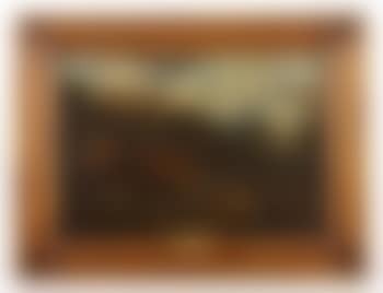 Landscape with figure, cows and distant castle (preview)