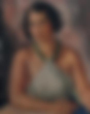 Portrait de femme à la cigarette (preview)