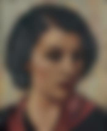 Portrait de femme brune (preview)
