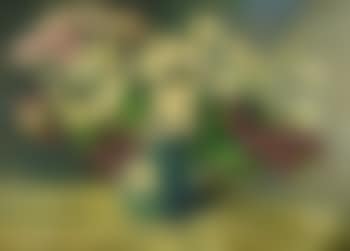 Blumenstrauß mit Margeriten und Glockenblumen (preview)