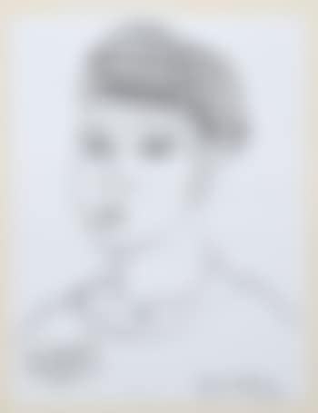 Portrait de jeune femme à la casquette (preview)