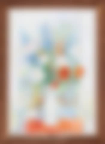 Still Life with Poppies, Peonies, and Delphiniums (preview)