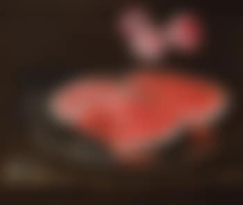 Bodegón con sandía y jarrón de rosas (preview)