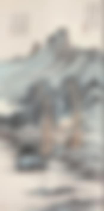 Scholar in pavilion under pine trees (preview)