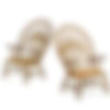 Pair of Peacock Chairs (preview)