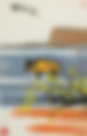 Yellow cattle and tree in a seascape (preview)