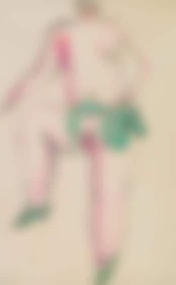 Nude with green shoes (preview)